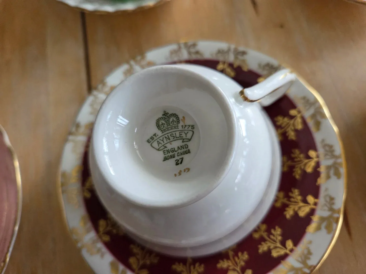 Vintage Tea Cup & Saucer Set image indicator(5)