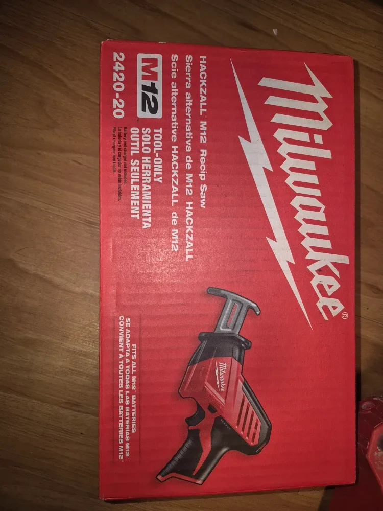 Milwaukee M12 Hackzall Recip Saw (Tool Only)