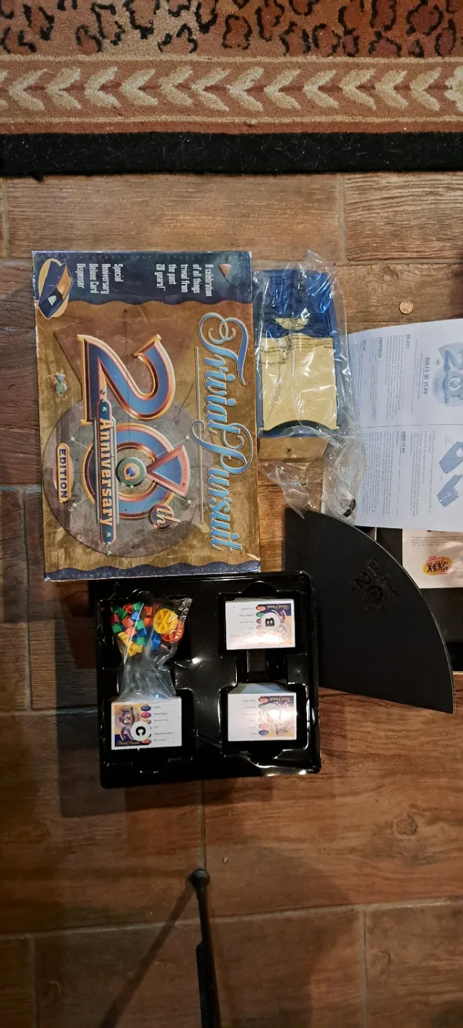 Trivial Pursuit 20th Anniversary Edition Board Game