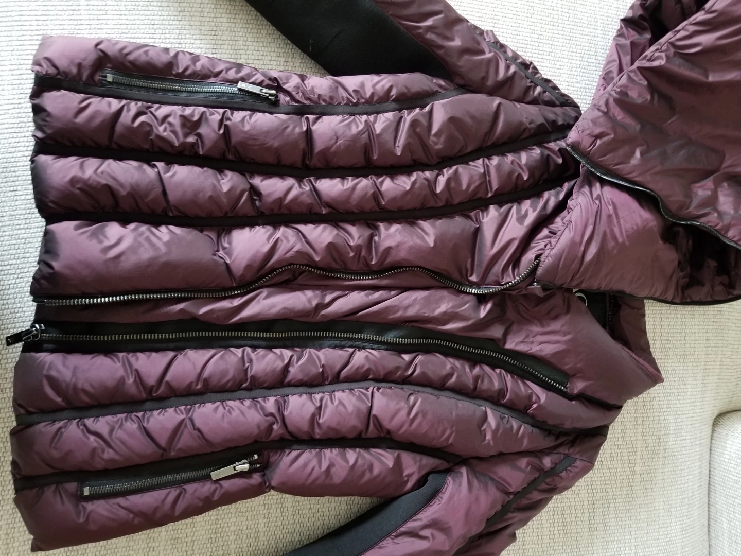 Zac Posen Puffer Jacket - Size Large - photo 3