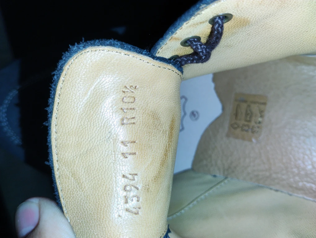 Paraboot Daley France Gray Leather Shoes - photo 4