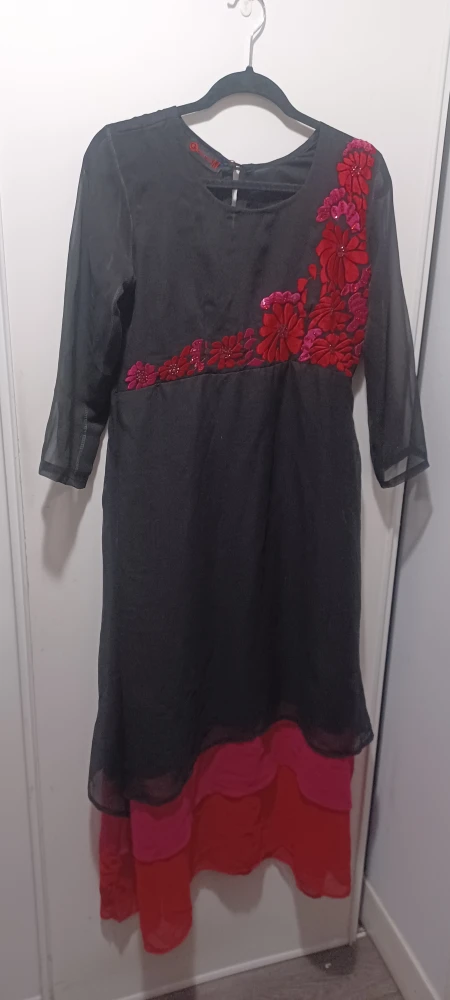 Black & Red Dress