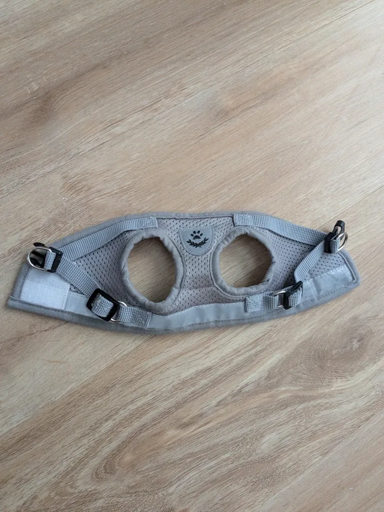 XS Gray Dog/cat Harness image indicator(3)
