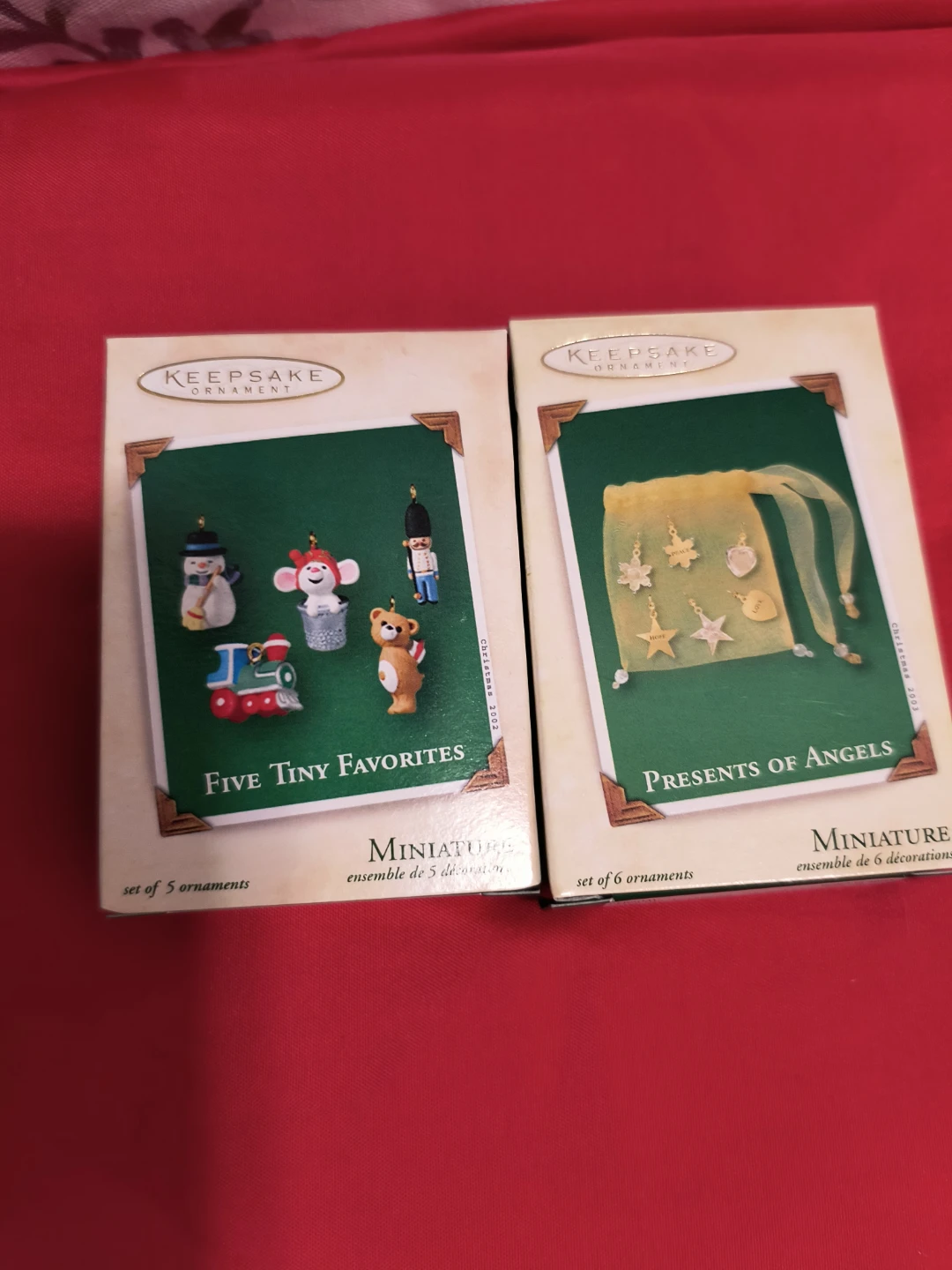 Hallmark Keepsake Miniature Ornaments