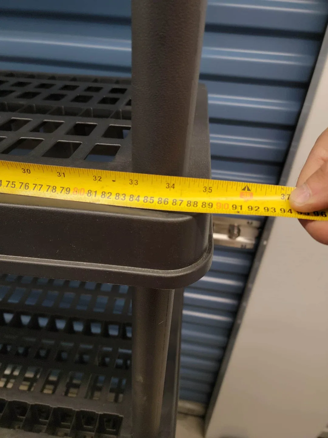 Black Plastic 5-Tier Shelf image indicator(3)