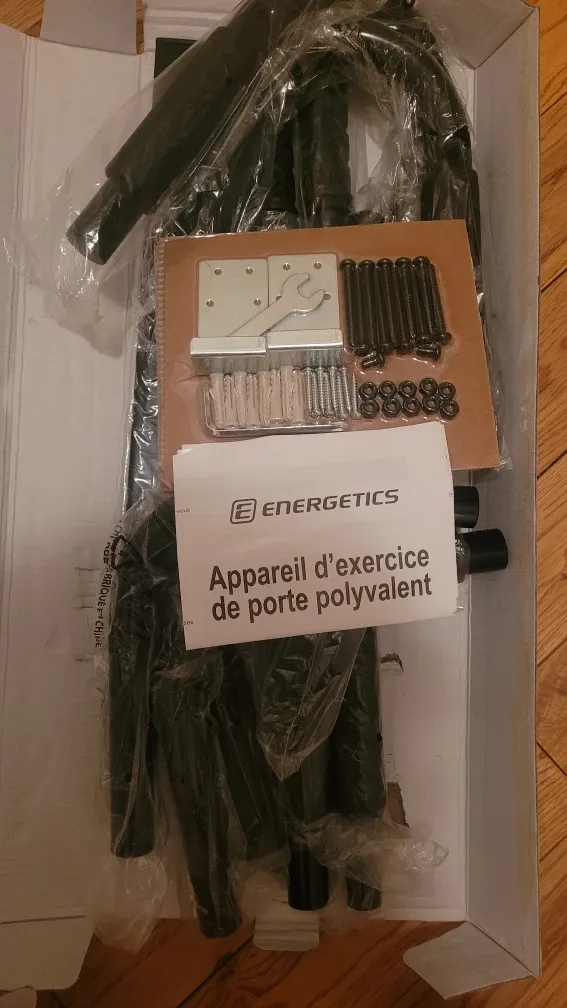 Pull up bar  (Energetics Multi Exercise Door Gym - New in Box!) image indicator(2)