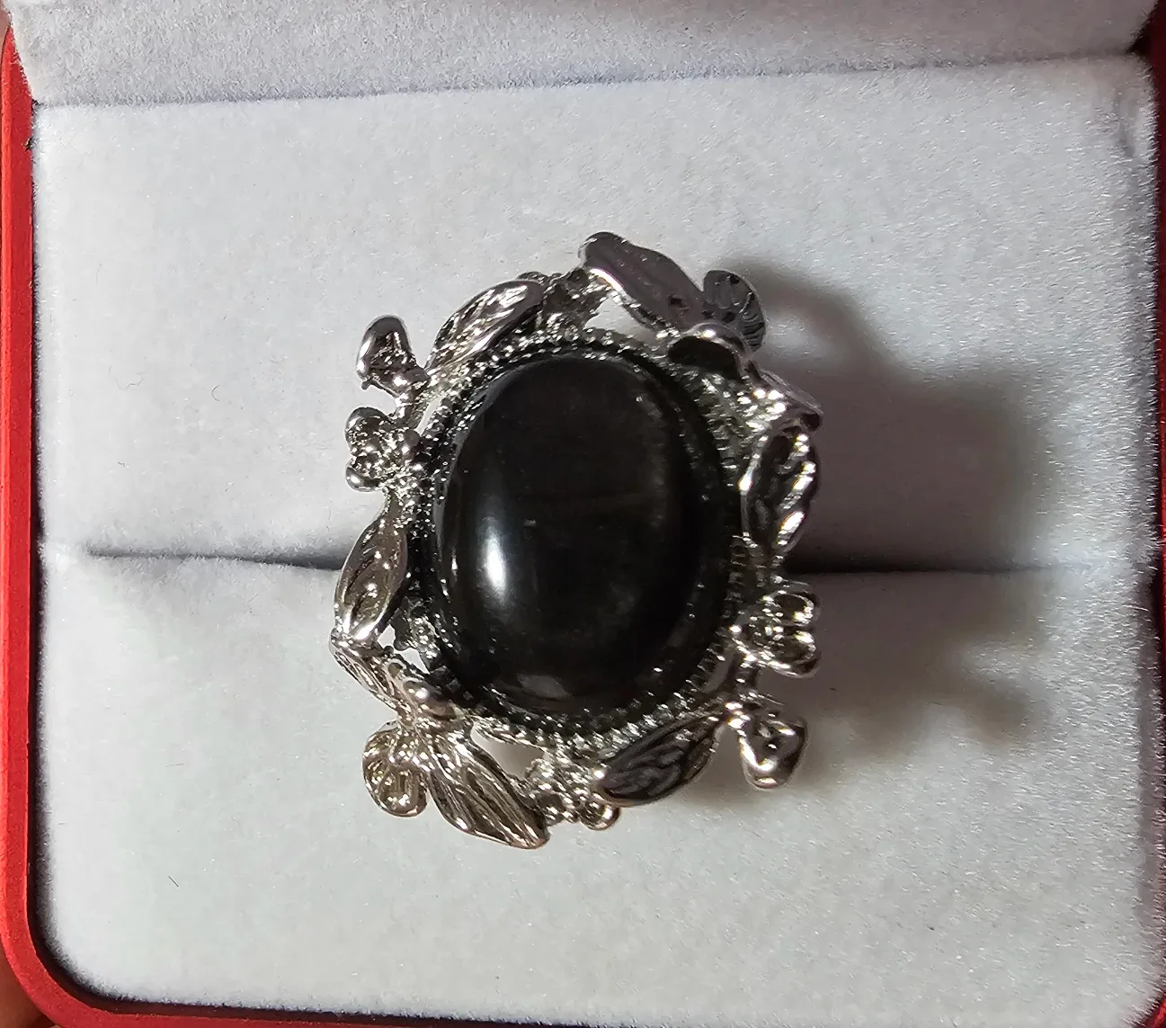 Real gems & crytal rings , copper settings image indicator(2)