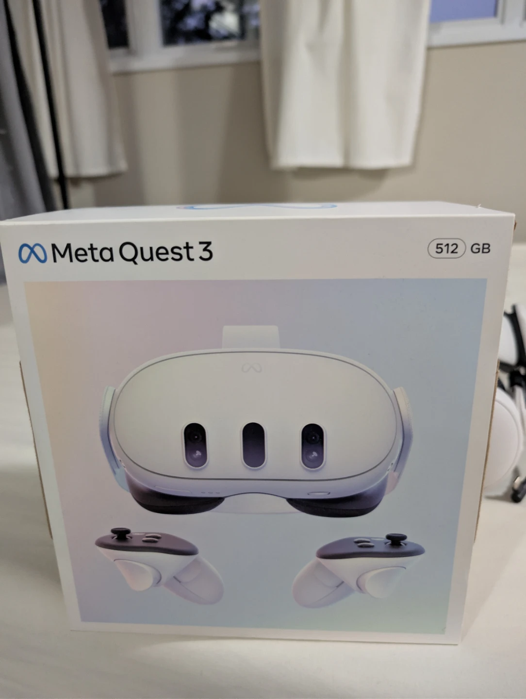 Meta Quest 3 512GB VR with BOBOVR Headband