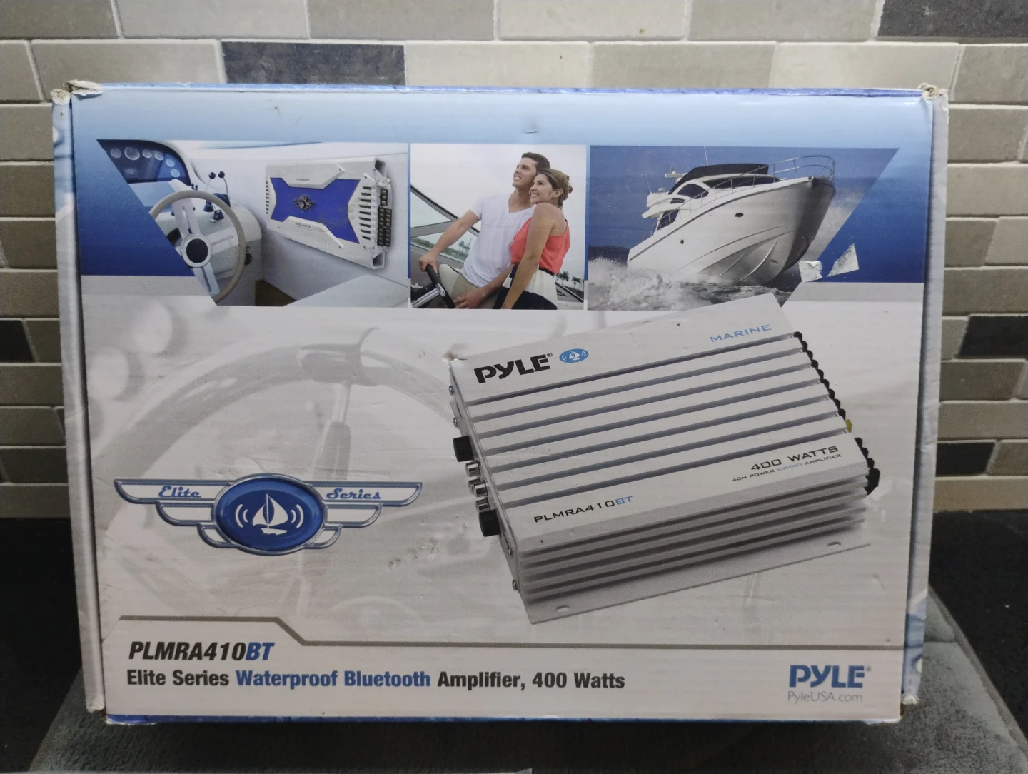 Pyle PLMRA410BT Elite Series Waterproof Bluetooth Amplifier