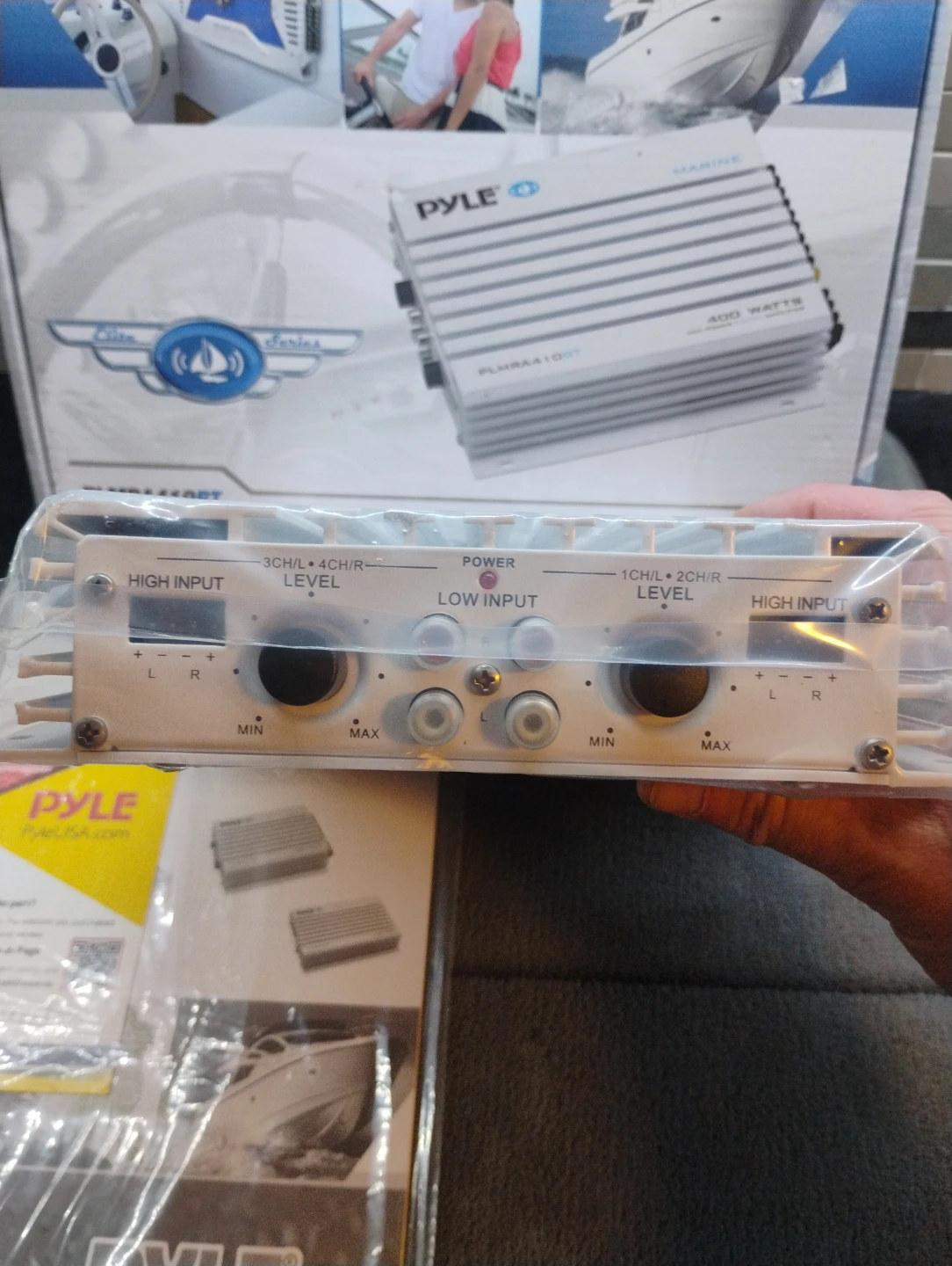 Pyle PLMRA410BT Elite Series Waterproof Bluetooth Amplifier - photo 4