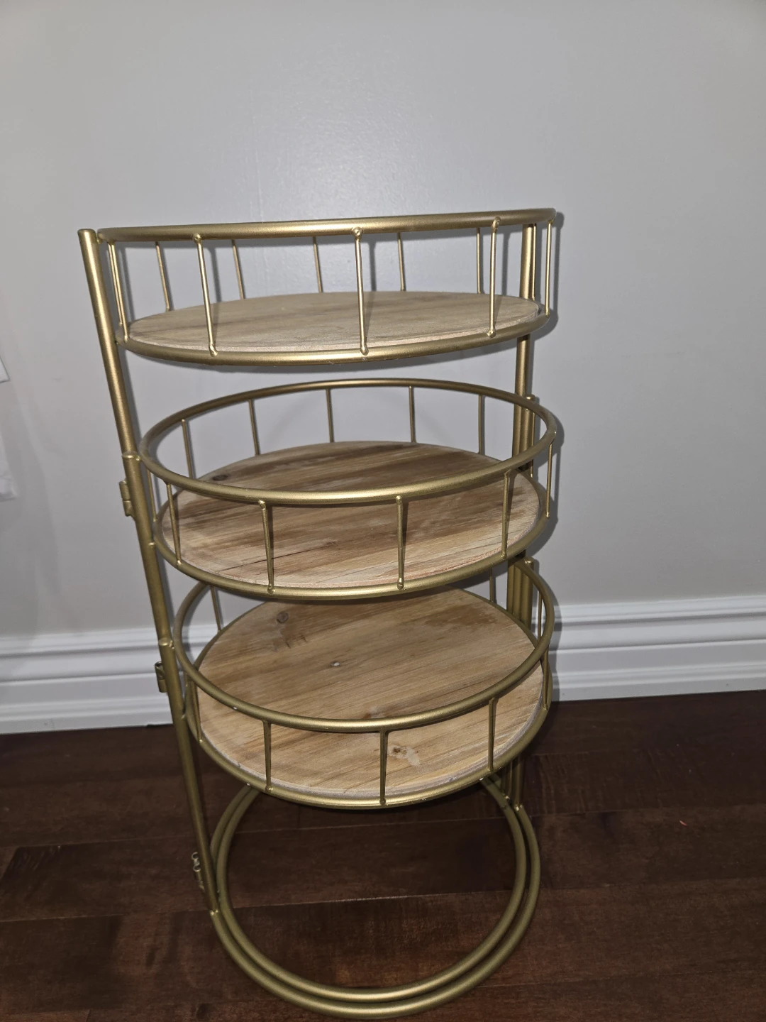 Gold 3-Tier Plant Stand - photo 4