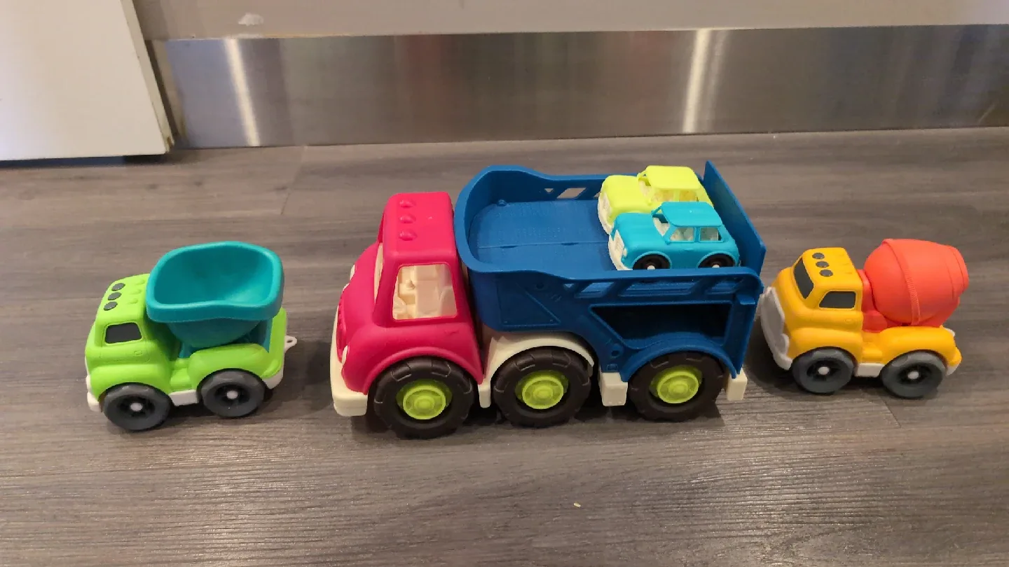 Vegan Toy Trucks - Set of 5 image indicator(5)