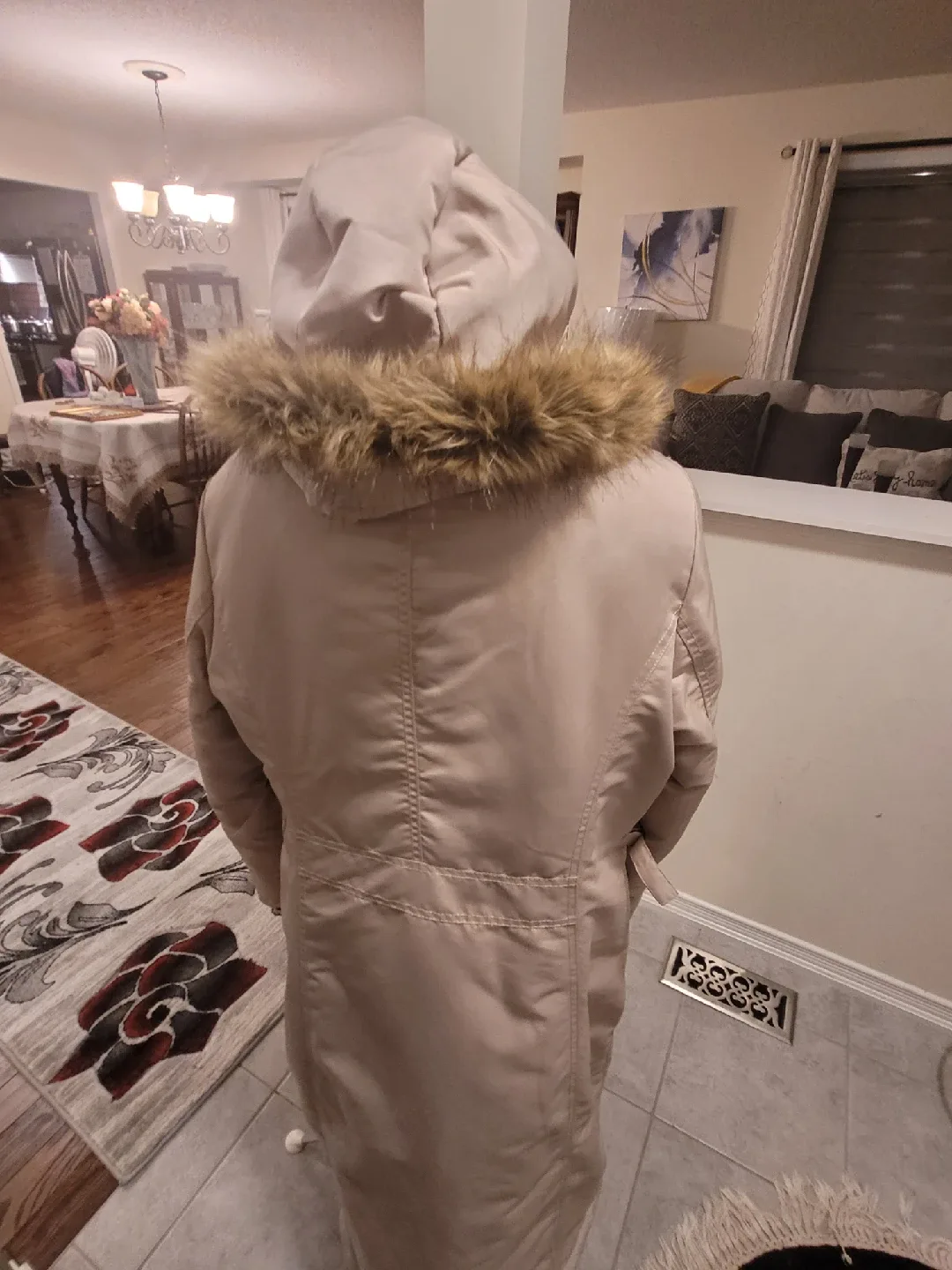 Heater Canes Long Puffer Coat image indicator(2)