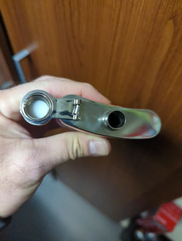 Pink 'Drink Up!' Stainless Steel 3oz Flask image indicator(4)