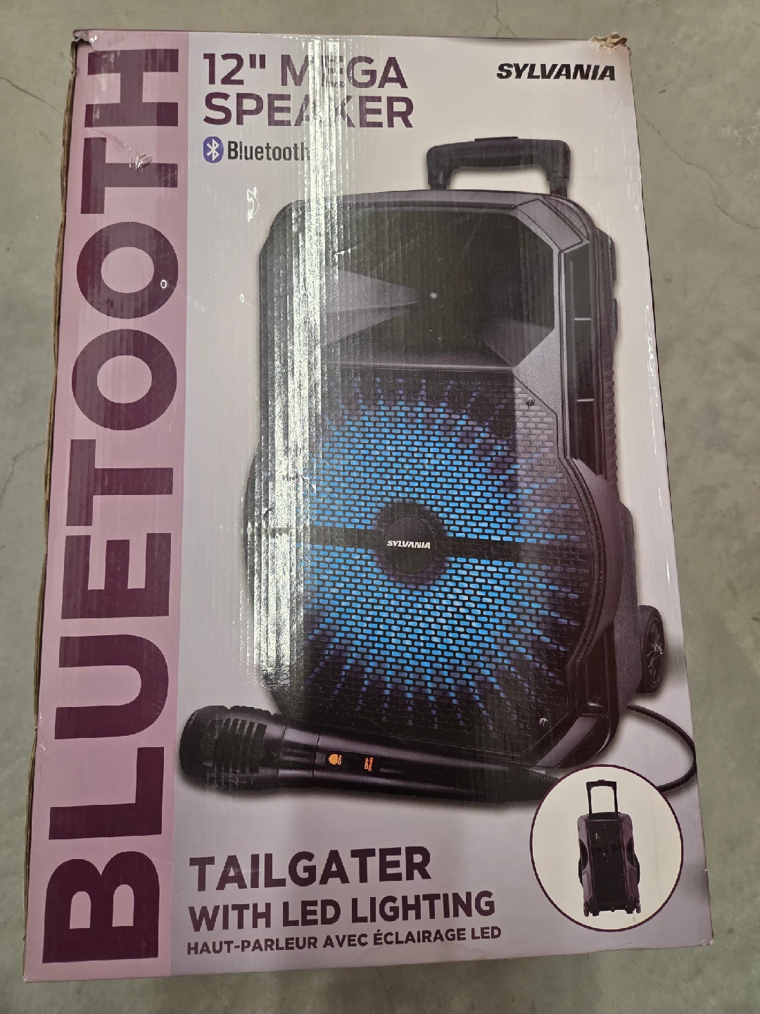 Sylvania 12" Mega Speaker - Bluetooth - photo 2