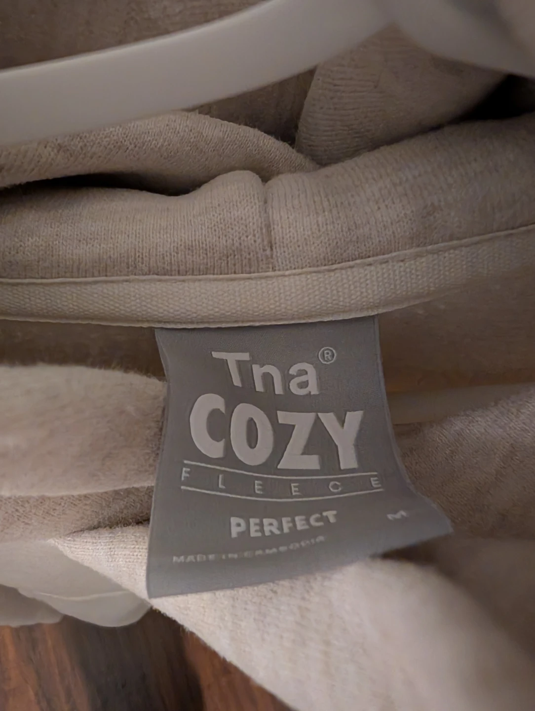 Tna Cozy Fleece Perfect Hoodie - Size M - photo 2