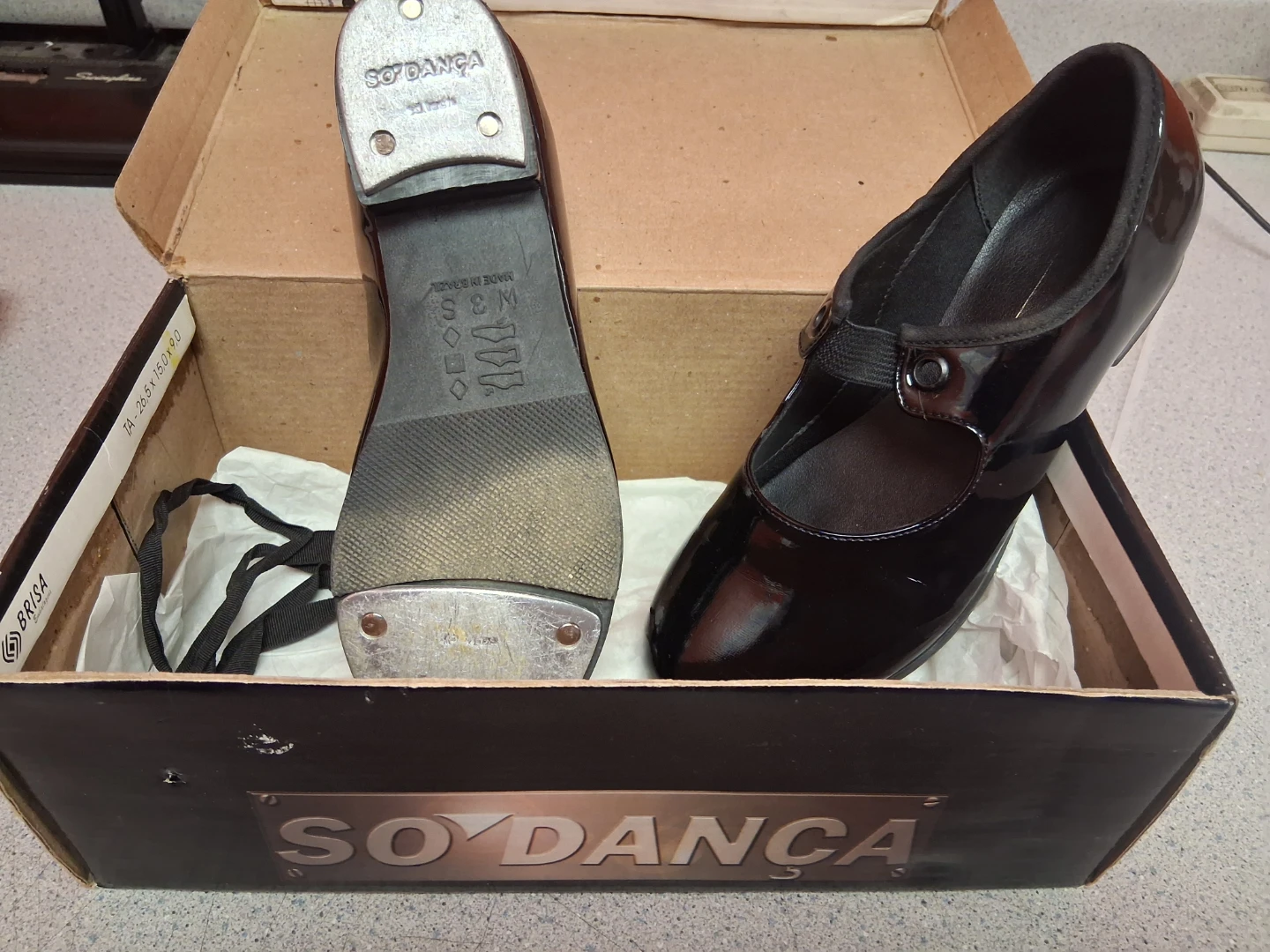 So Danca TA35 Child Tap Shoes - Size 3.0S - photo 2