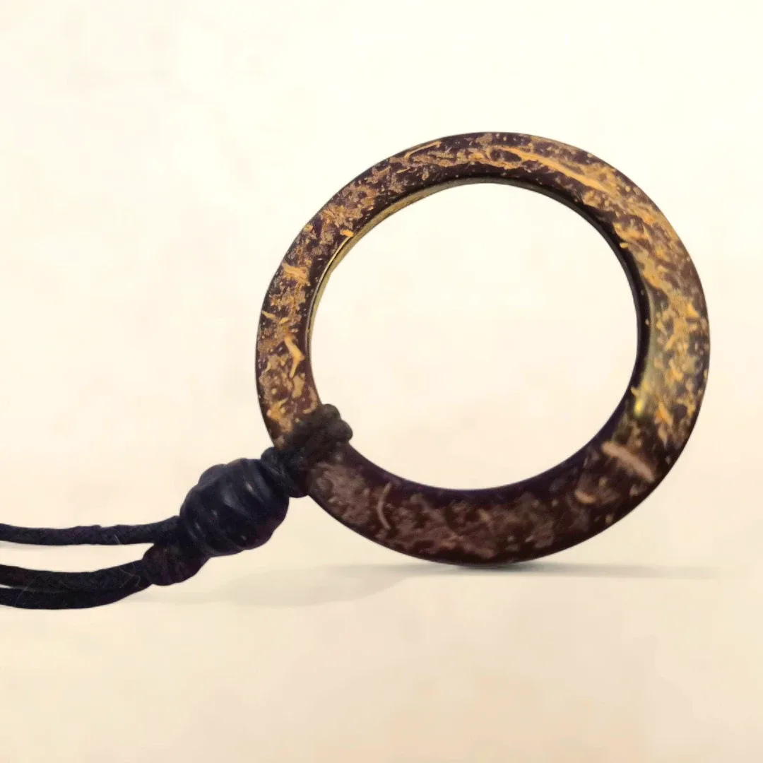 coconut shell necklace