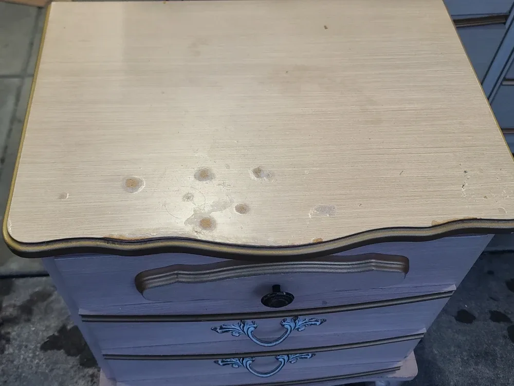 Vintage Dresser & Nightstand Set - Painted image indicator(3)