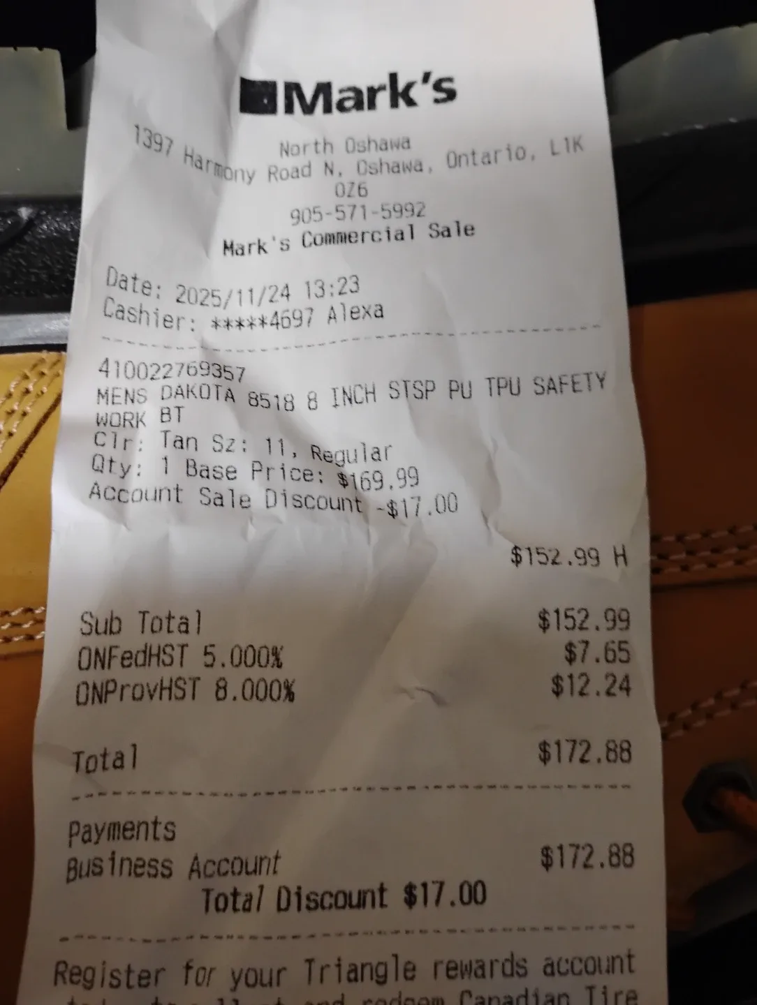 Dakota 8518 8-inch STSP PU TPU Safety Work Boots - Size 11 image indicator(4)