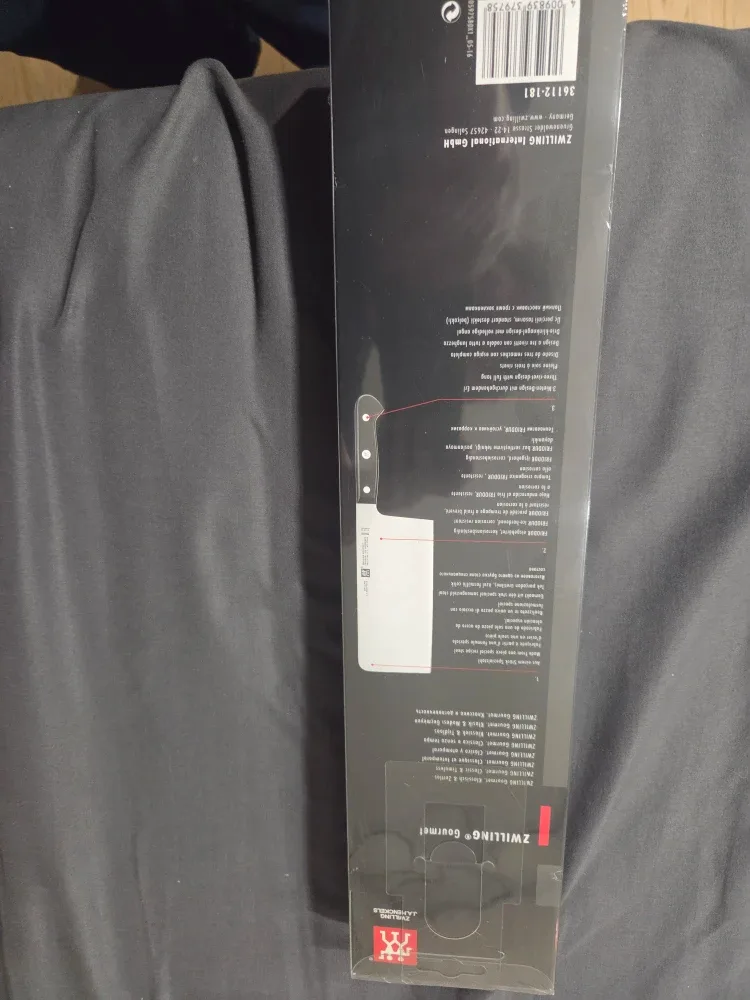 New Zwilling Gourmet Cleaver Knife image indicator(2)