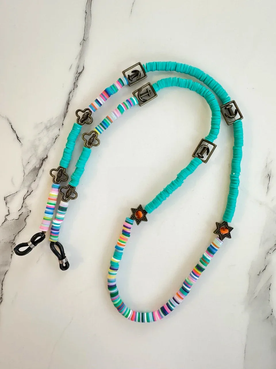 Handmade Beaded Sunglasses Chain image indicator(2)