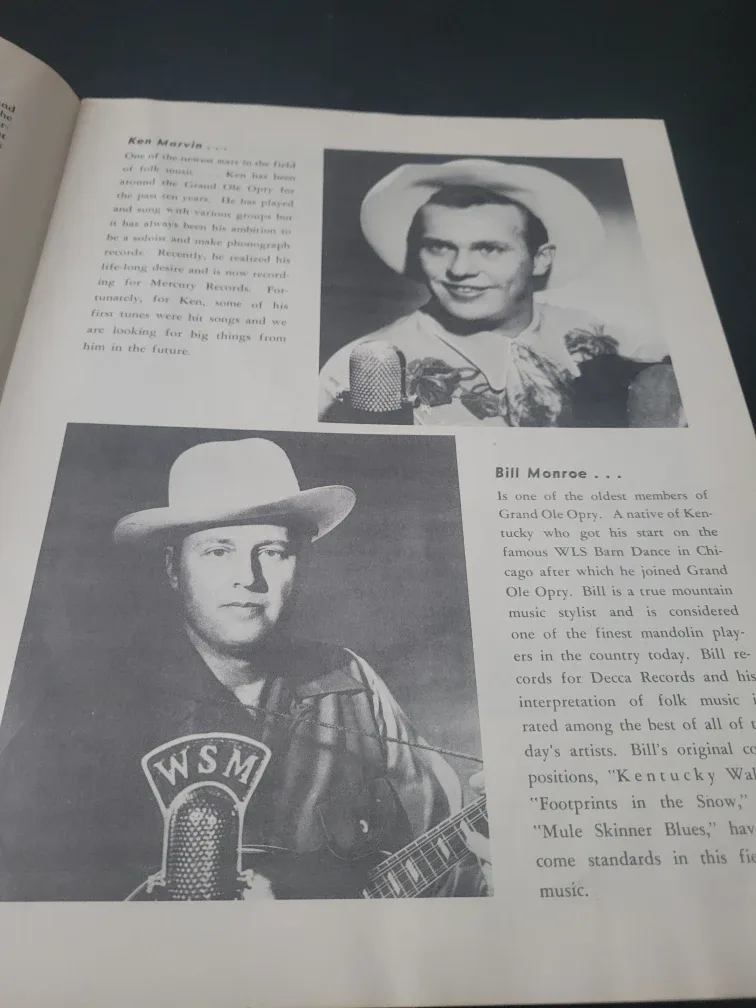 Grand Ole Opry Souvenir Picture Program image indicator(8)