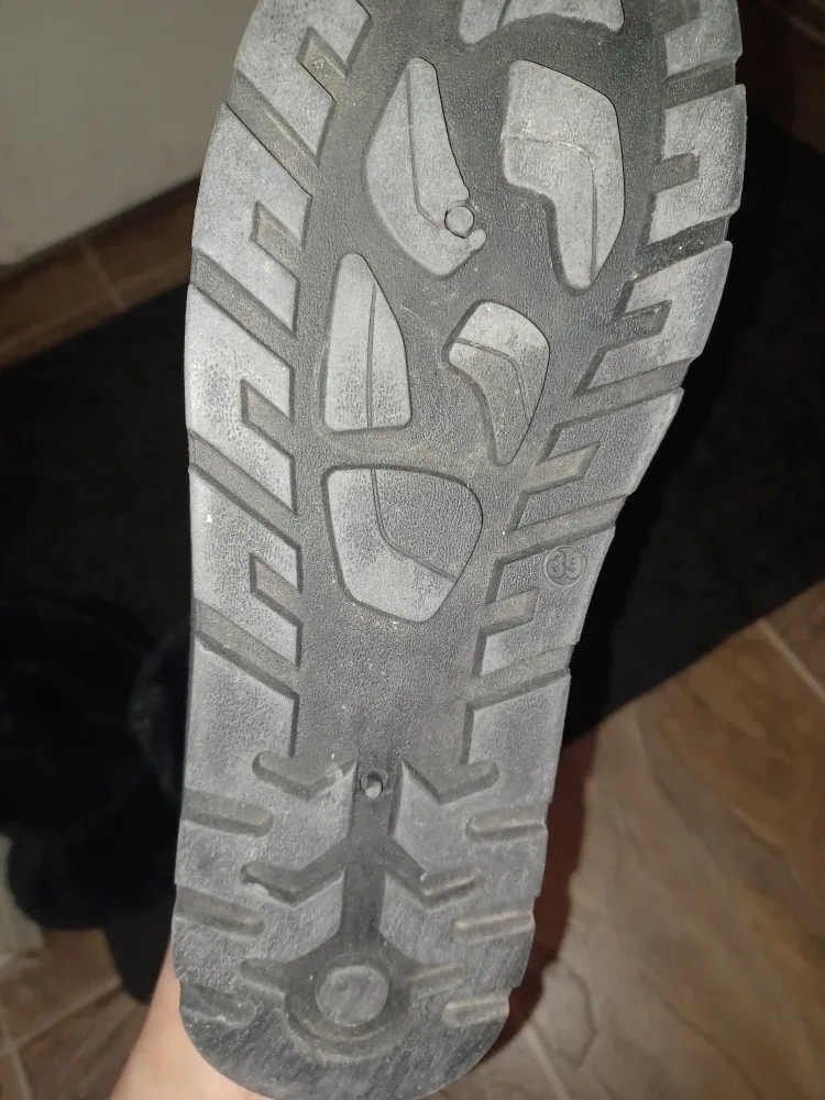 Black Faux Fur Winter Boots - Size 39 image indicator(5)