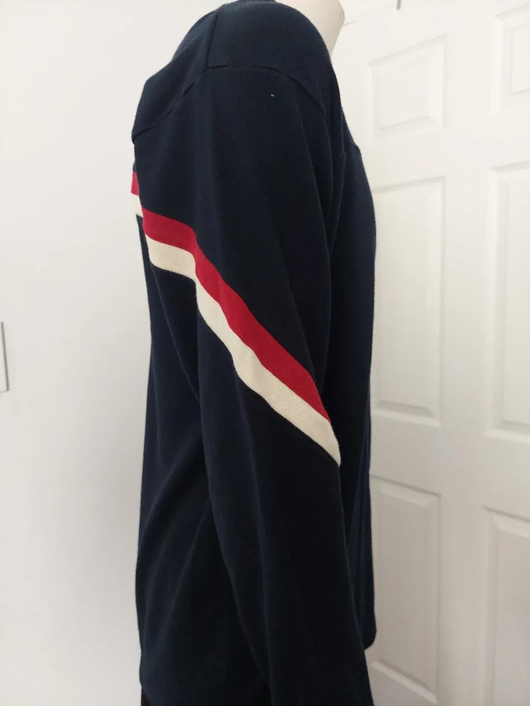 Men Point Zero Navy Long Sleeve Shirt Large image indicator(3)