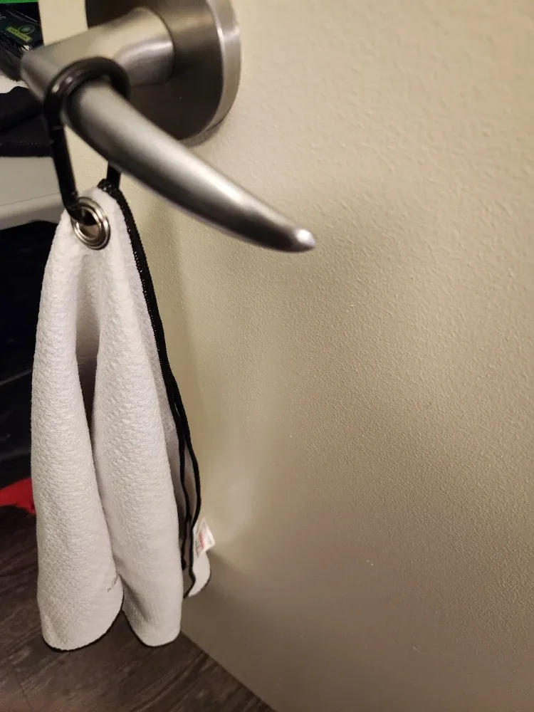 White Golf Towel image indicator(2)