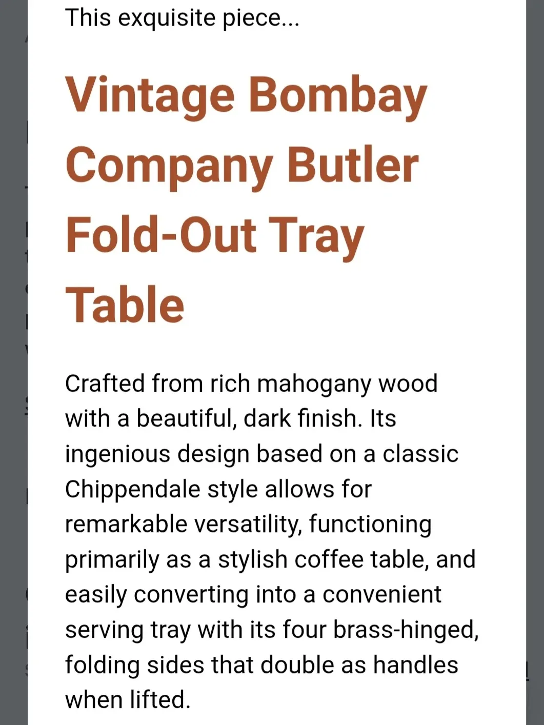 Butler's table image indicator(7)