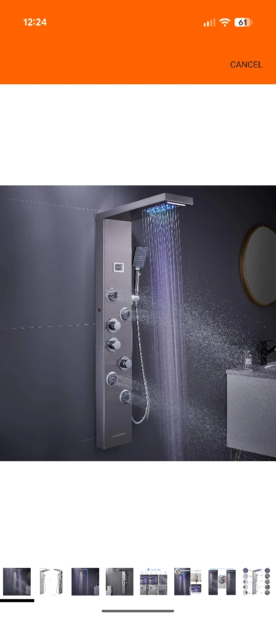 Shower Panel System
