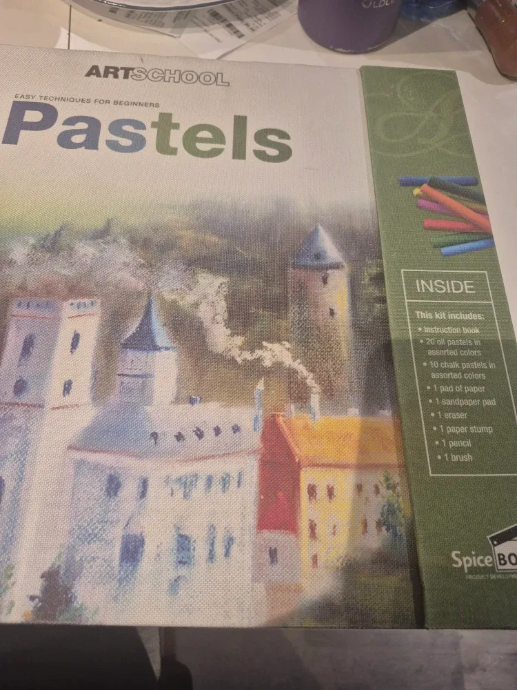 ArtSchool Pastels Set - Easy Techniques for Beginners!