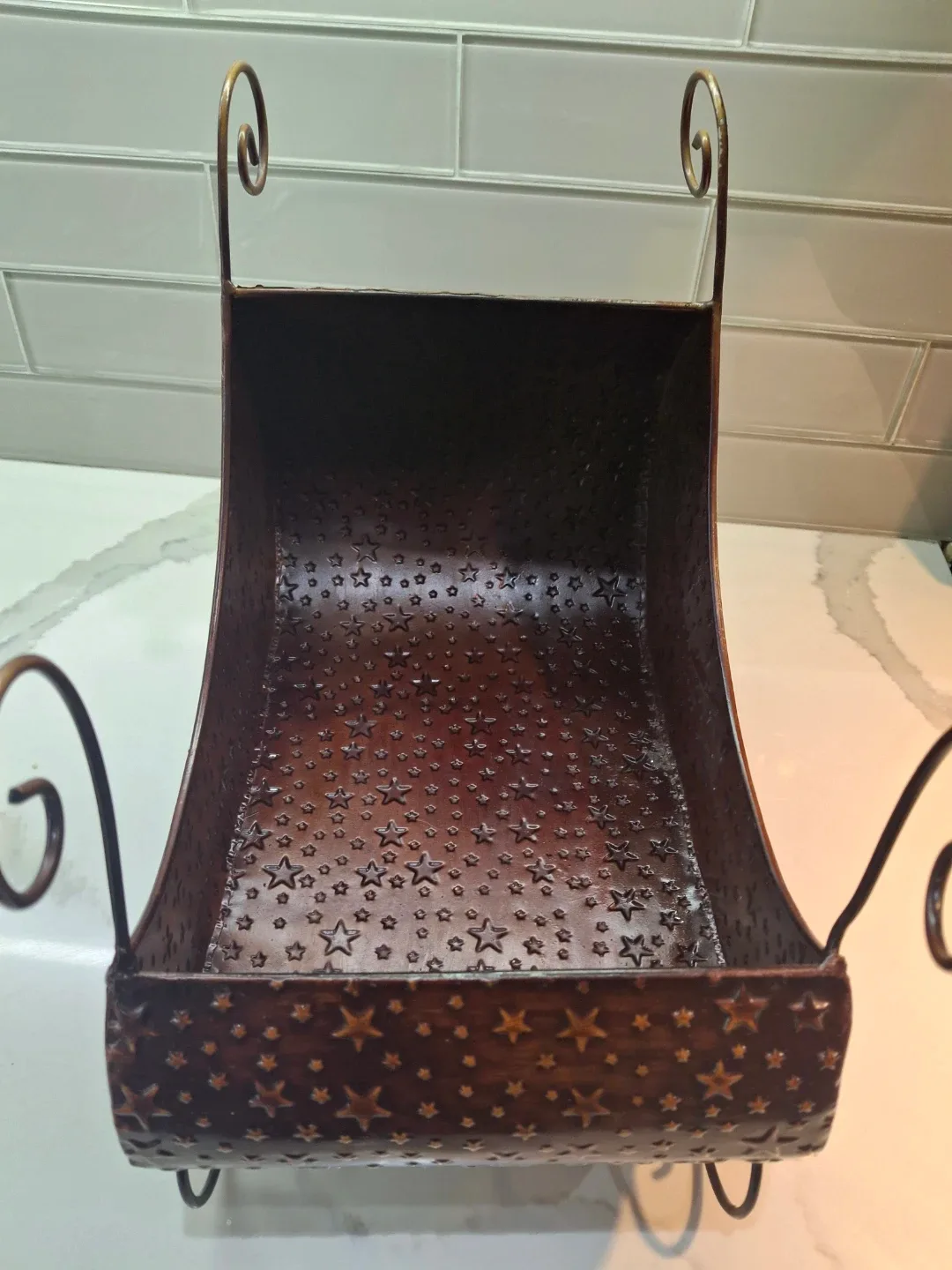 Metal Sleigh Decoration - 12 Inches image indicator(3)