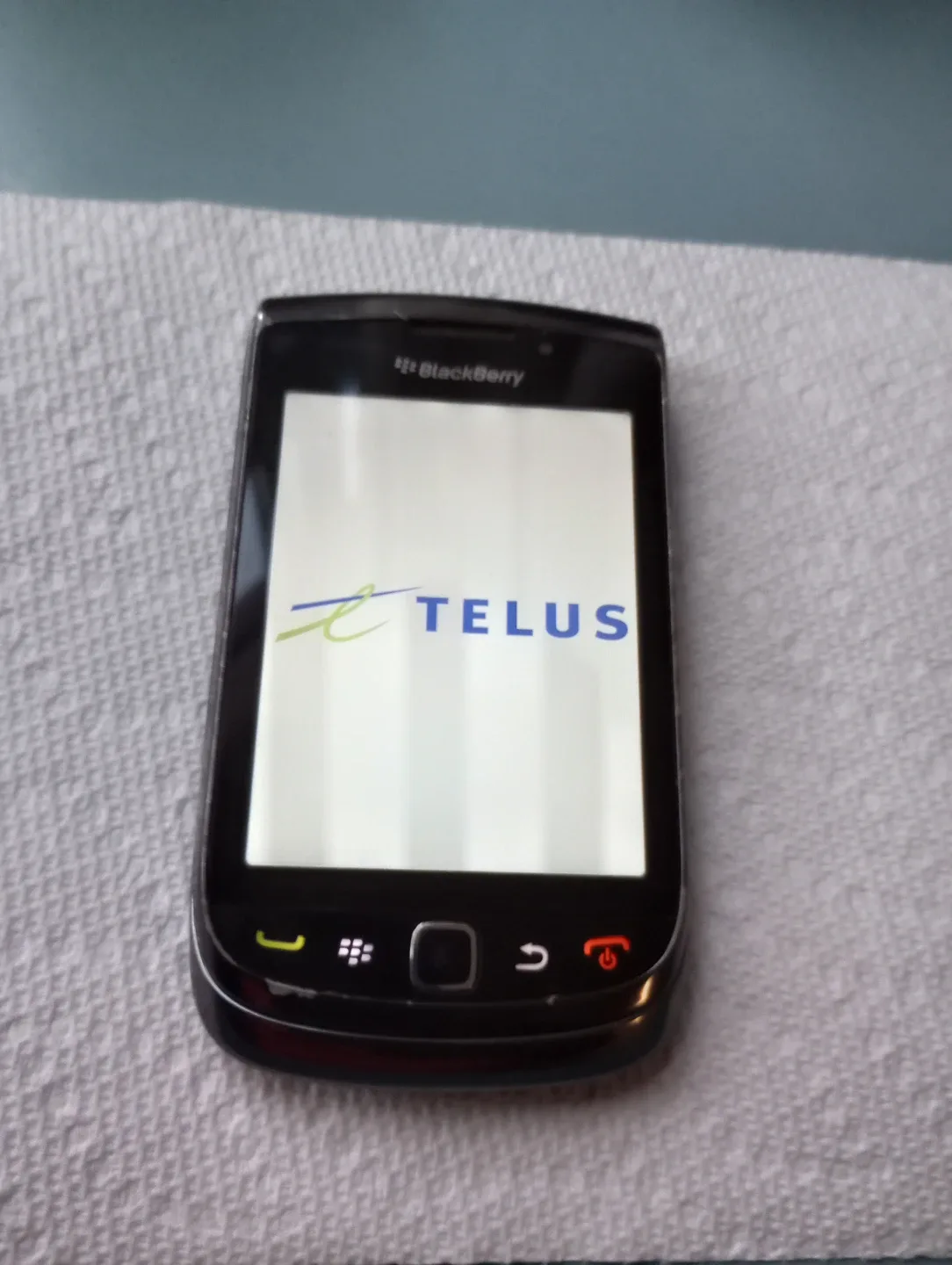 BlackBerry Torch 9800 with leather case image indicator(4)