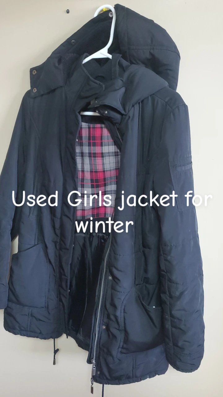 Girls' Winter Jacket - Black