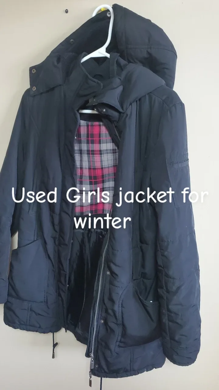 Girls' Winter Jacket - Black