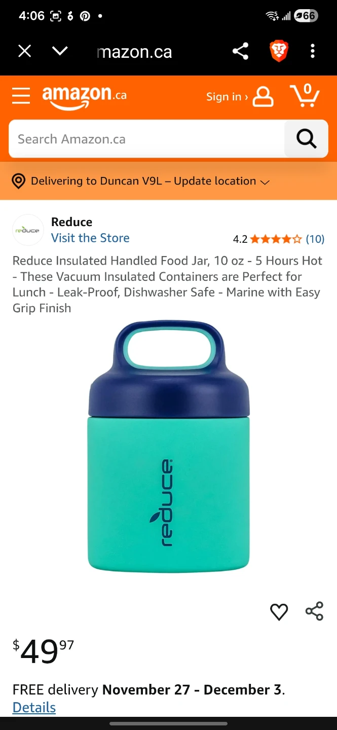 4 "REDUCE" Vacuum Insulated Containers - photo 4