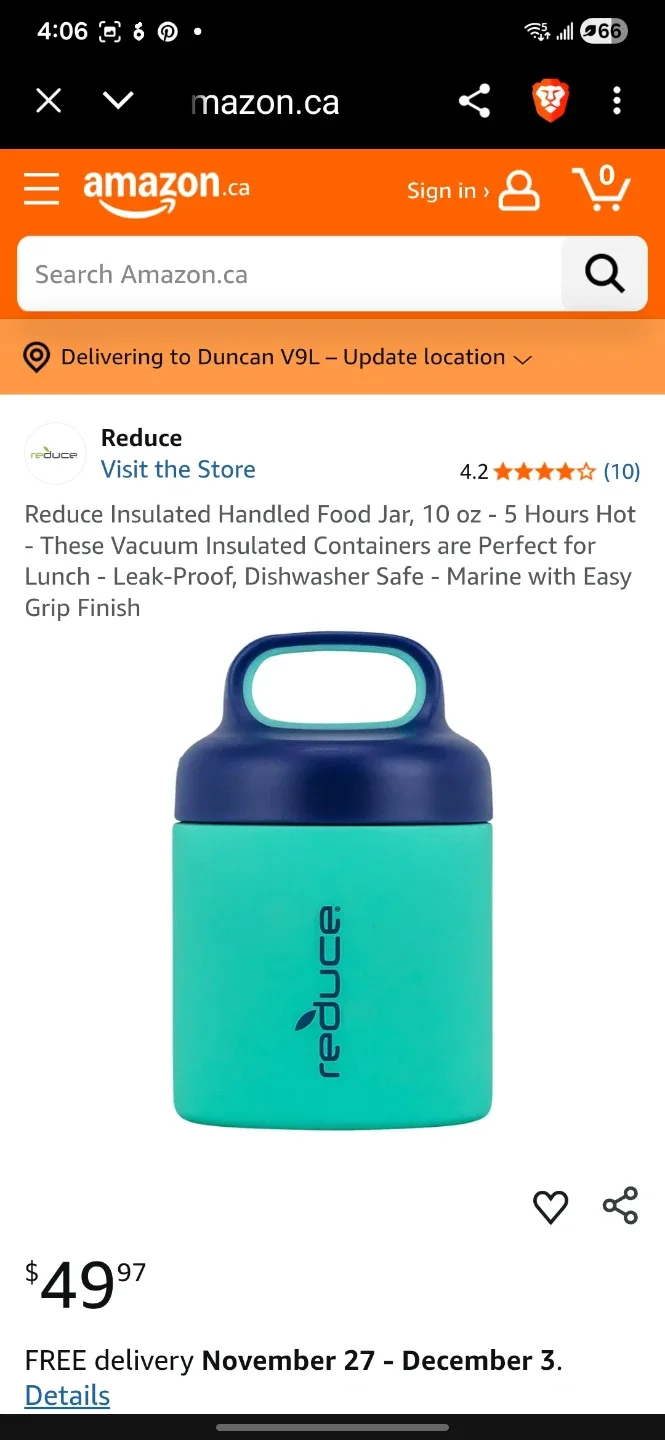 4 "REDUCE" Vacuum Insulated Containers image indicator(4)