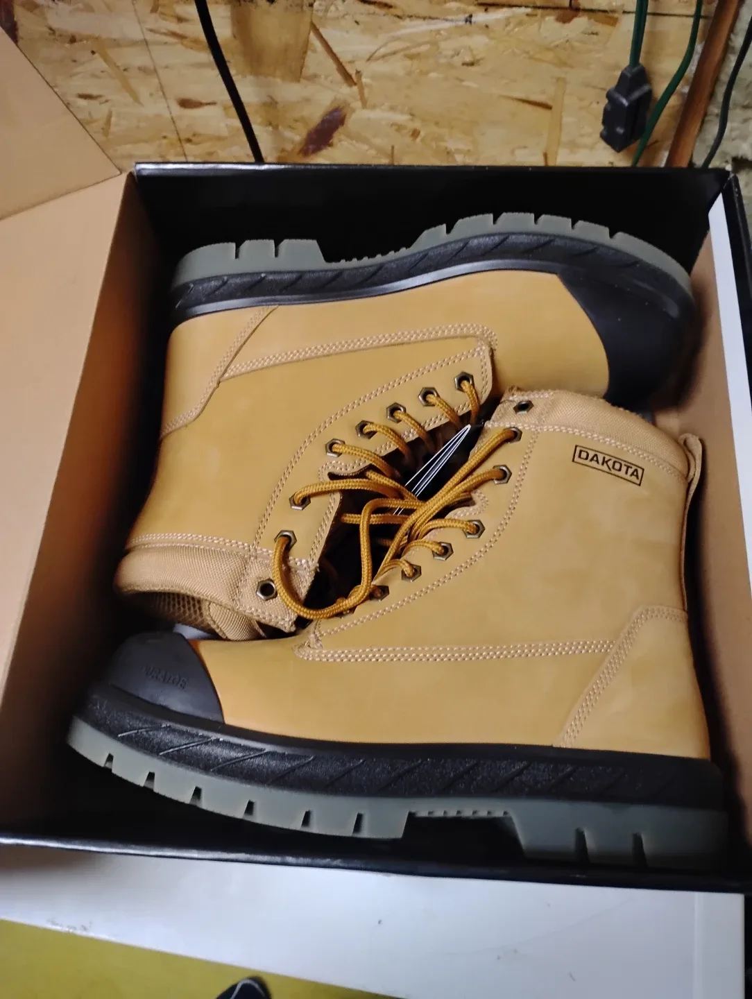 Dakota 8518 8-inch STSP PU TPU Safety Work Boots - Size 11