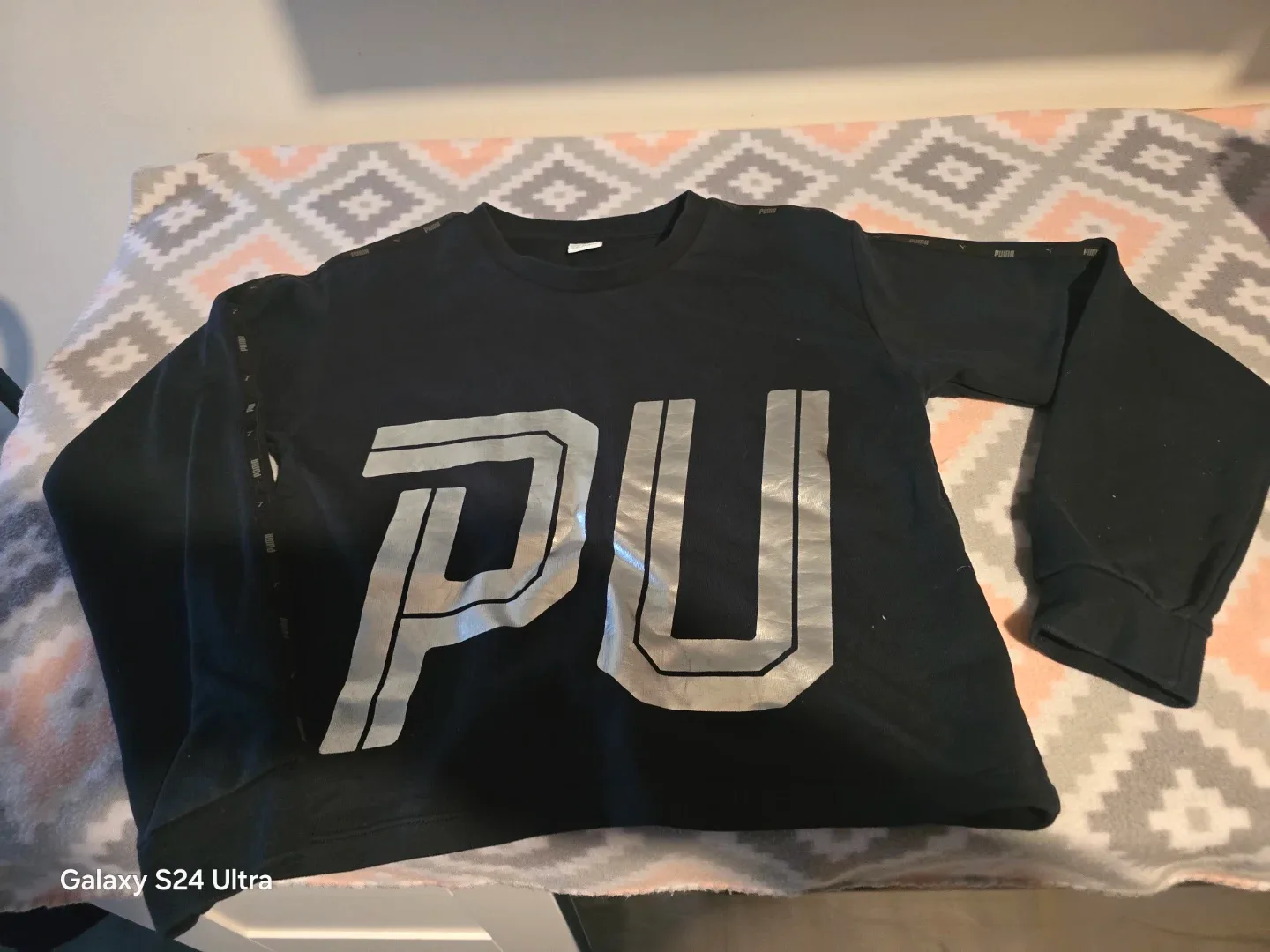 Puma Black Long Sleeve Shirt