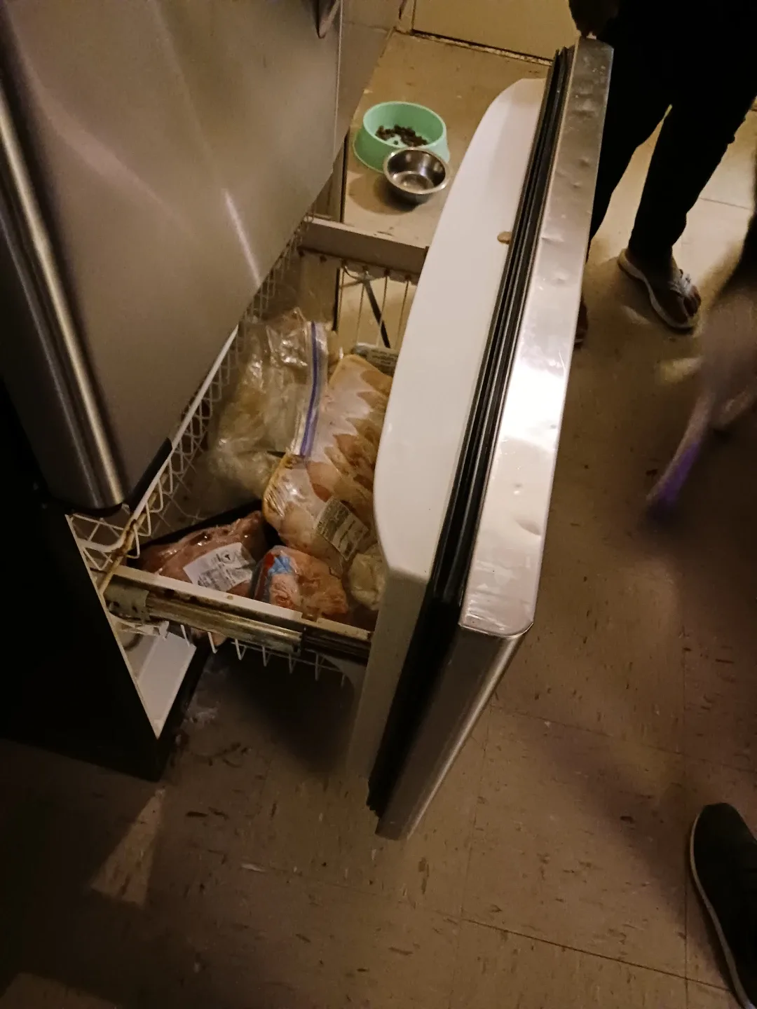 Amana Stainless Steel Fridge – Please Read Description image indicator(6)