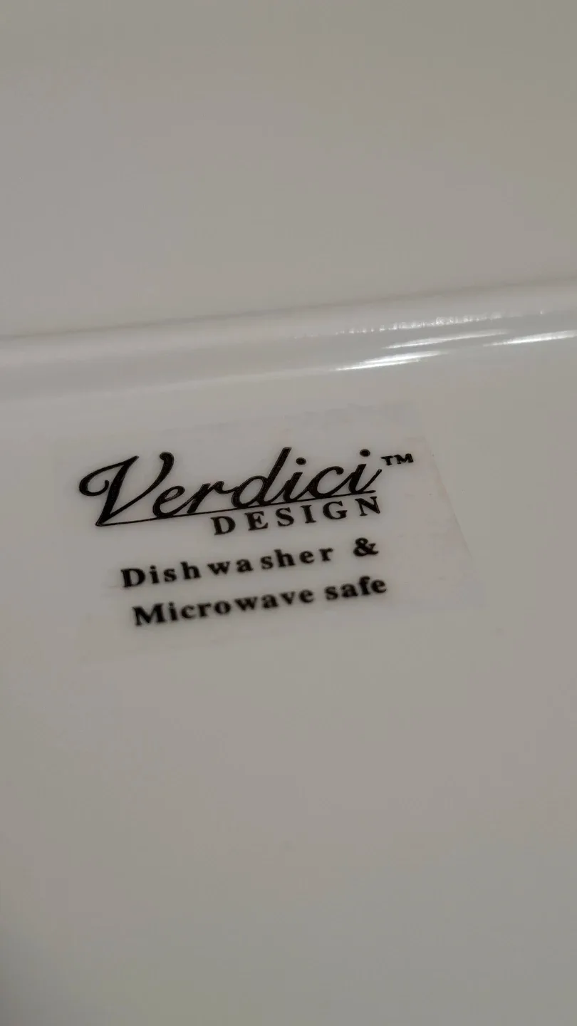 Verdici Design White Ceramic Serving Tray - 6x11" image indicator(5)