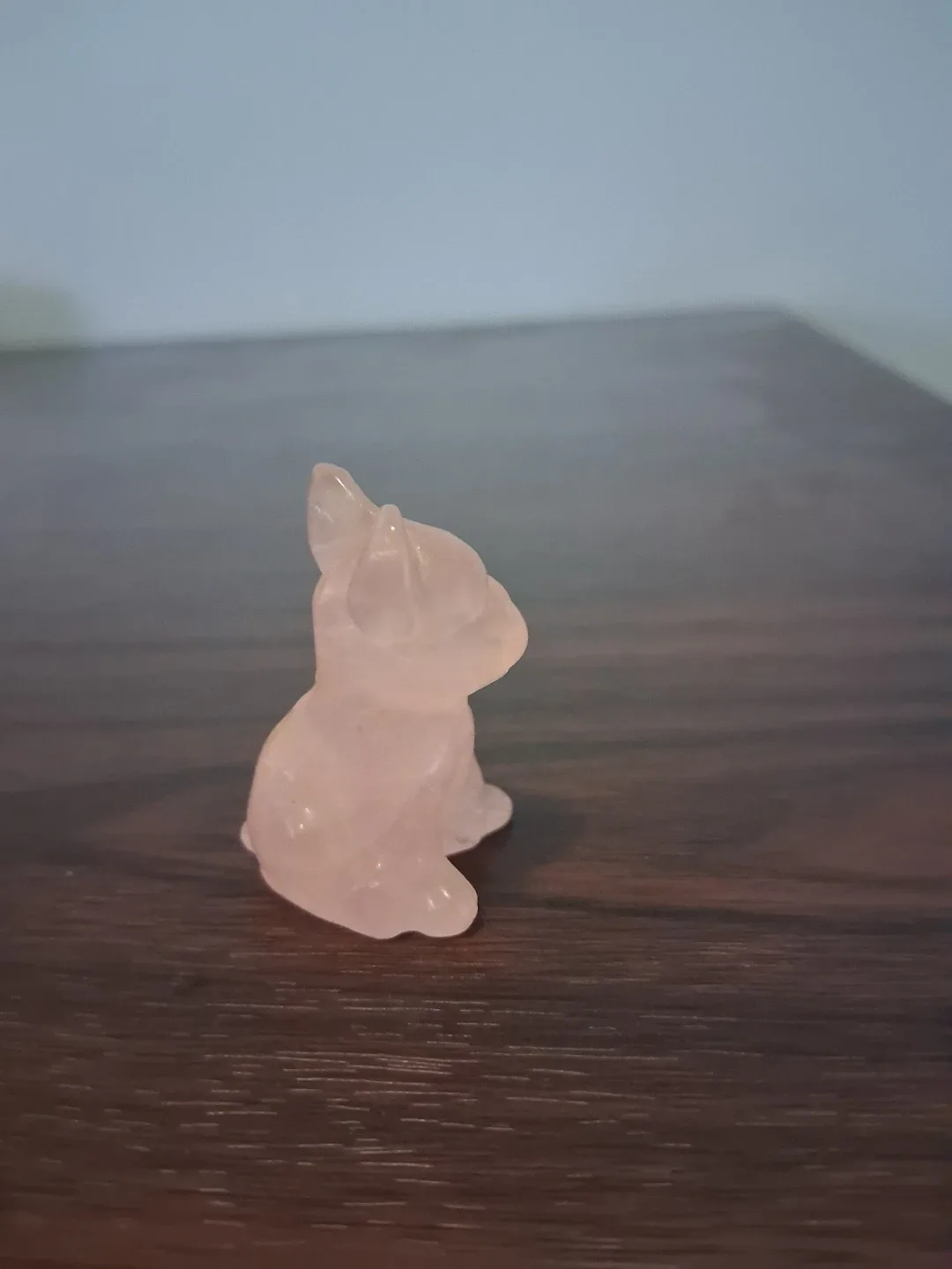 Rose Quartz Crystal Dog Figurine image indicator(4)