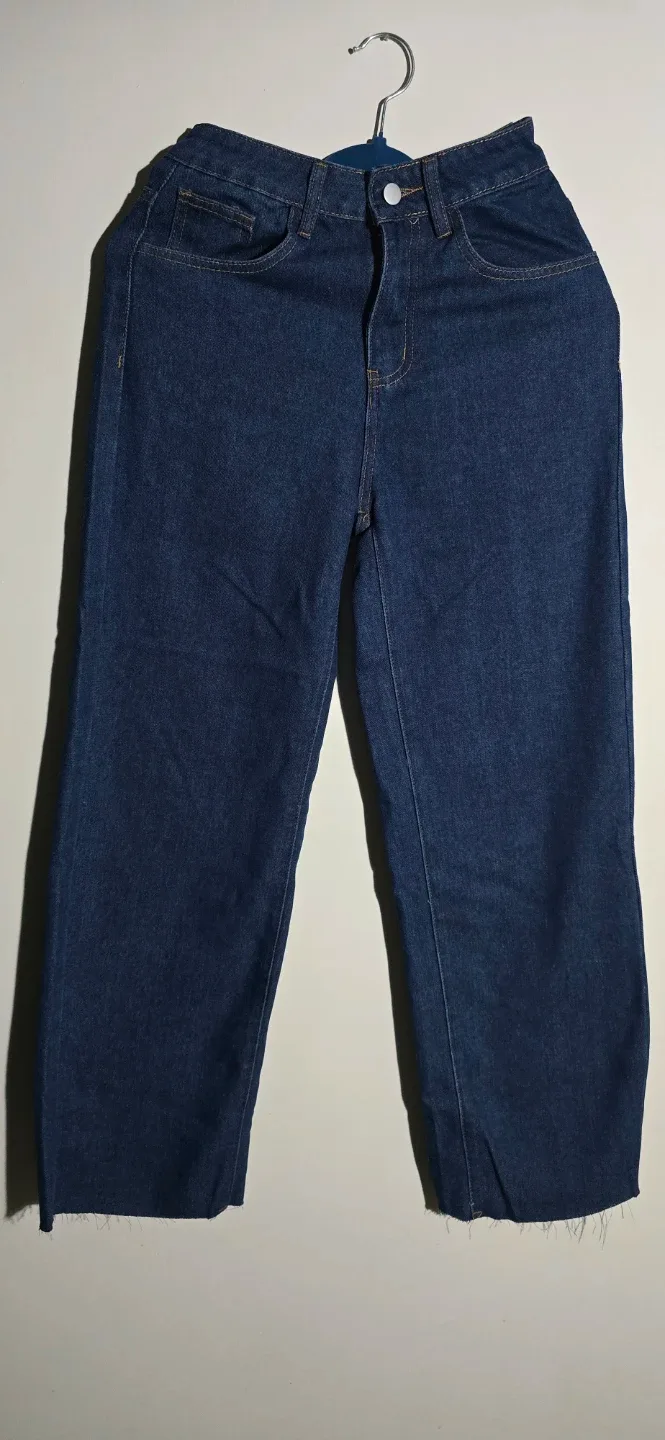 Dark Blue Denim Jeans