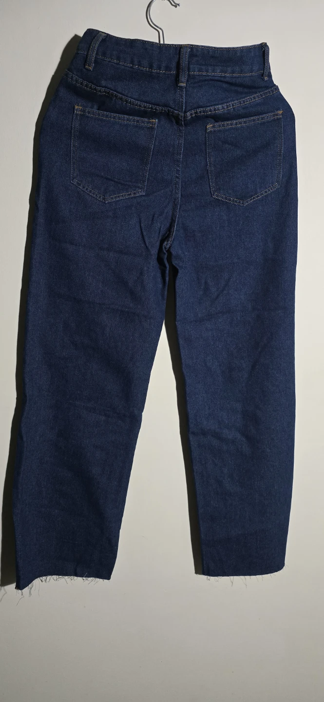 Dark Blue Denim Jeans - photo 2
