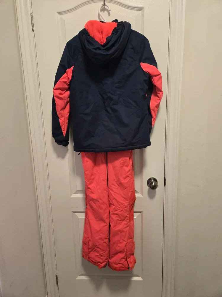 Mountain Warehouse Snow Suit - Navy/Coral, size11-12 years girls image indicator(2)
