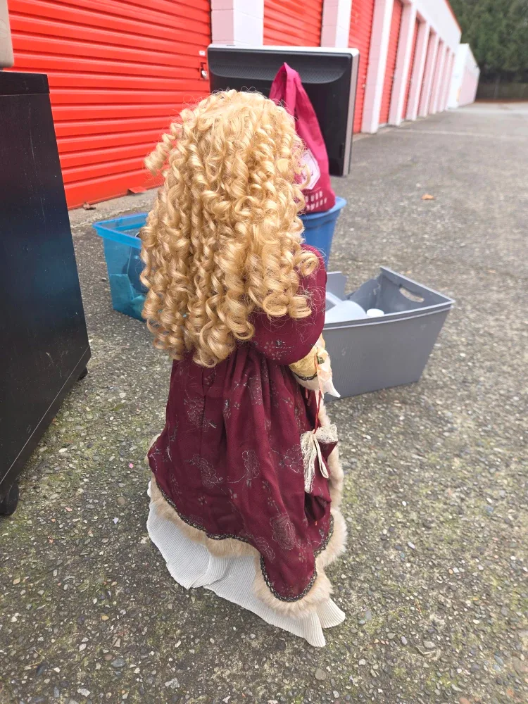 Traditions Collectible Porcelain Doll