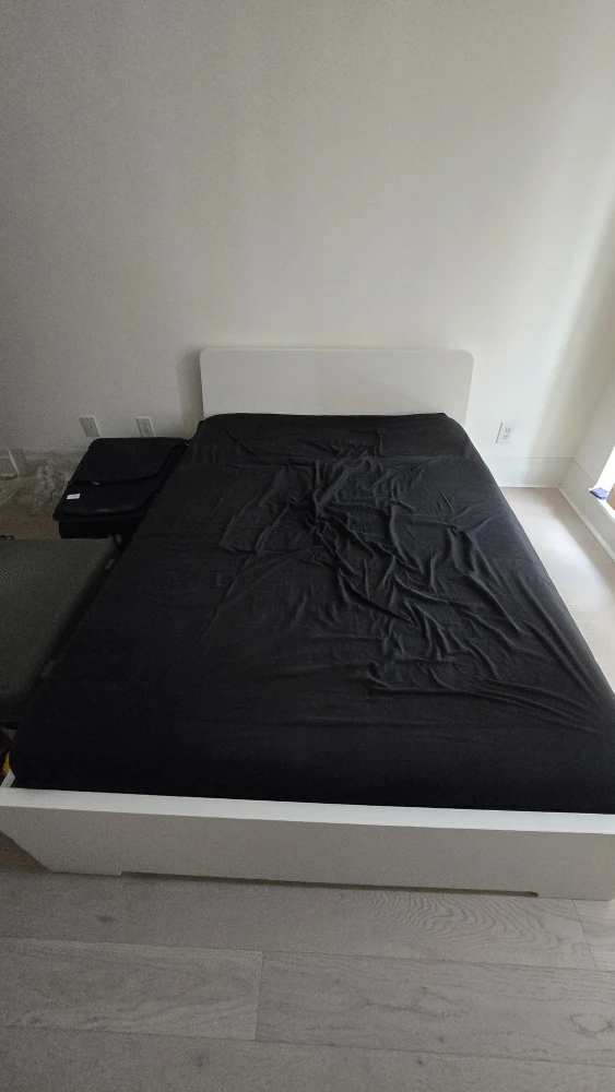IKEA Askvoll Bed Frame - White