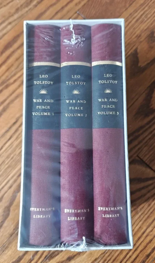 War and Peace by Leo Tolstoy (Everyman's Library)(new, sealed) image indicator(2)